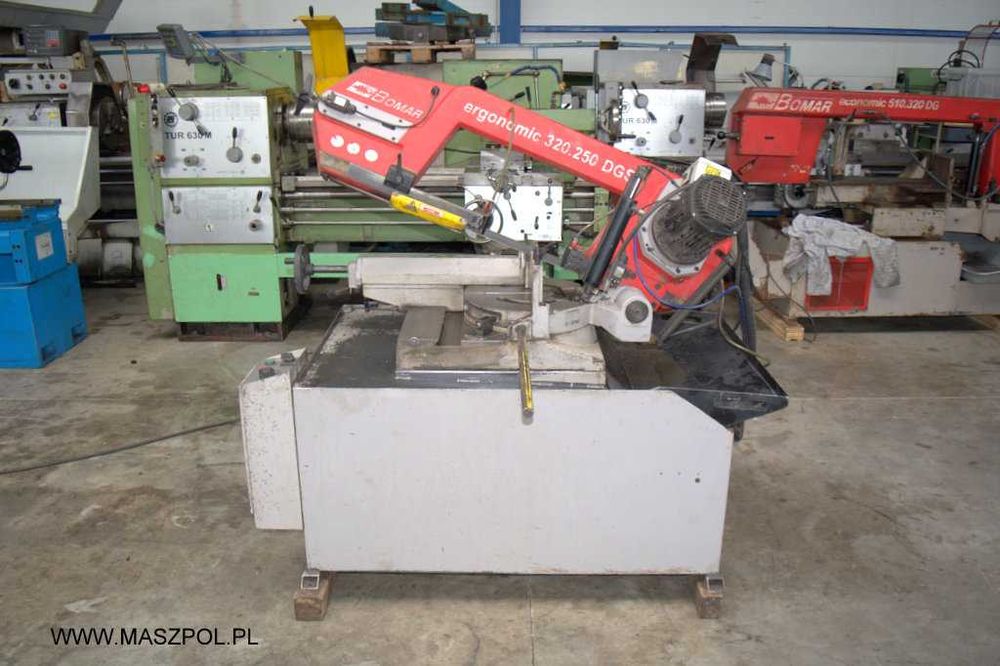Przecinarka taśmowa  Bomar Ergonomic 320.250 DGS - SUPER STAN - FILM