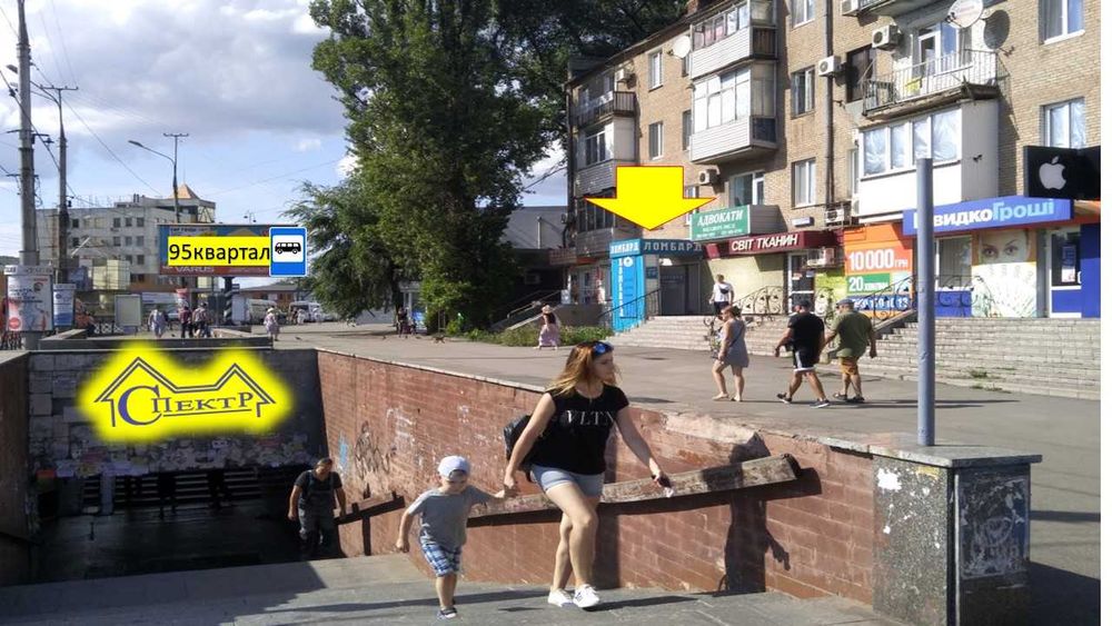 кільце  95 квартал 10 кв.м.