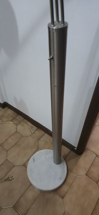 Candeeiro Metal base Mármore