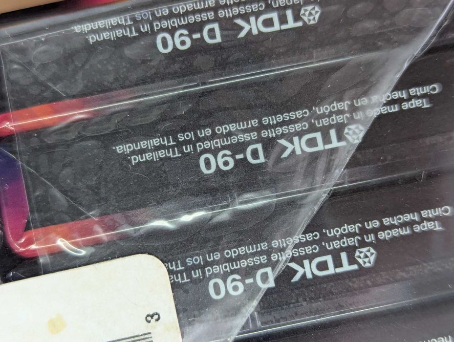 Аудіокасеты аудио кассеты блок 16шт. TDK D90 High Output