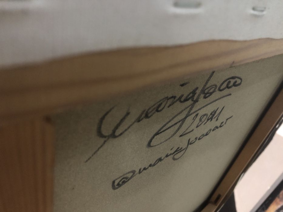 Oleo sobre tela assinado