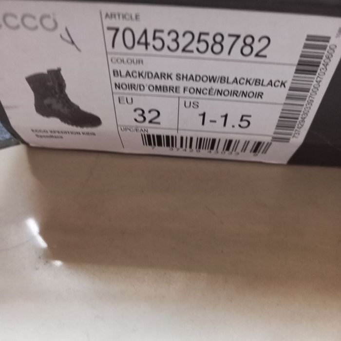 Ботинки чоботи полусапоги ecco екко зимове взуття