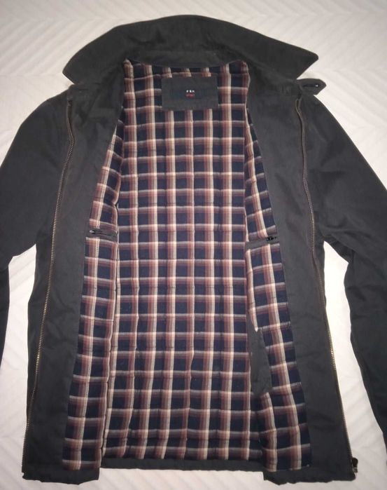 Blusão Cinzento Tamanho 36 / Médio - Portes Grátis