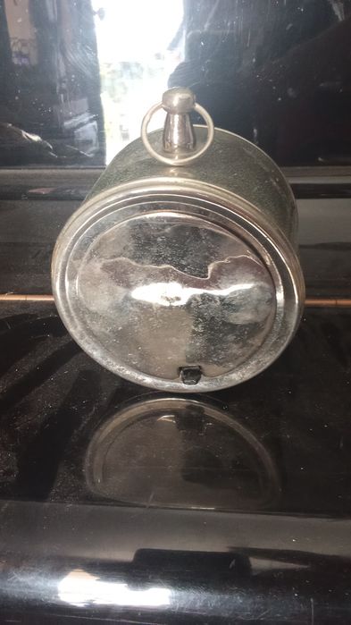 2 RELÓGIOS Embutido Cristal Base Prata