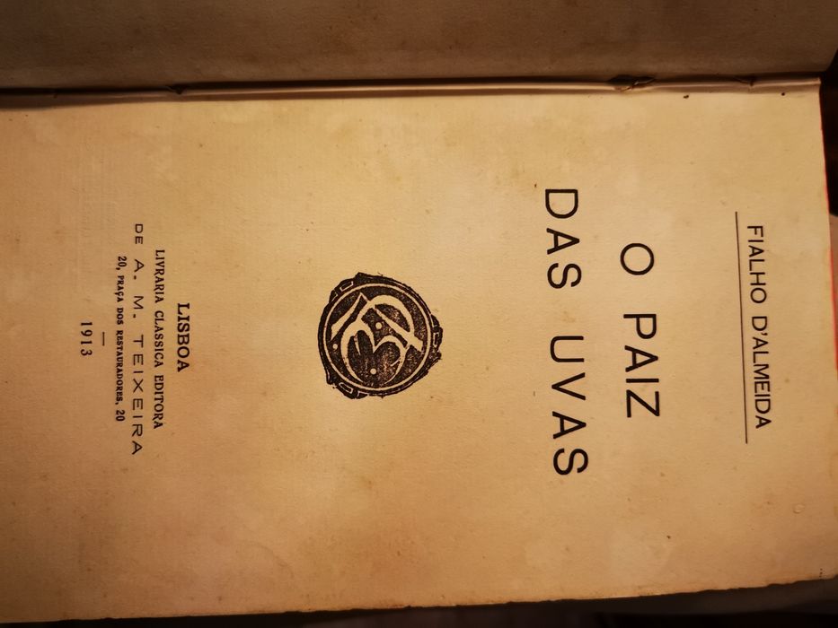 Livro Paiz das uvas