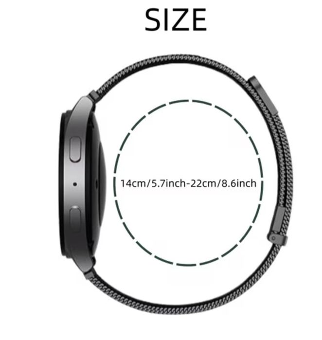 Магнітний ремінець для Xiaomi Redmi Watch 4 / 5 (Чорний)