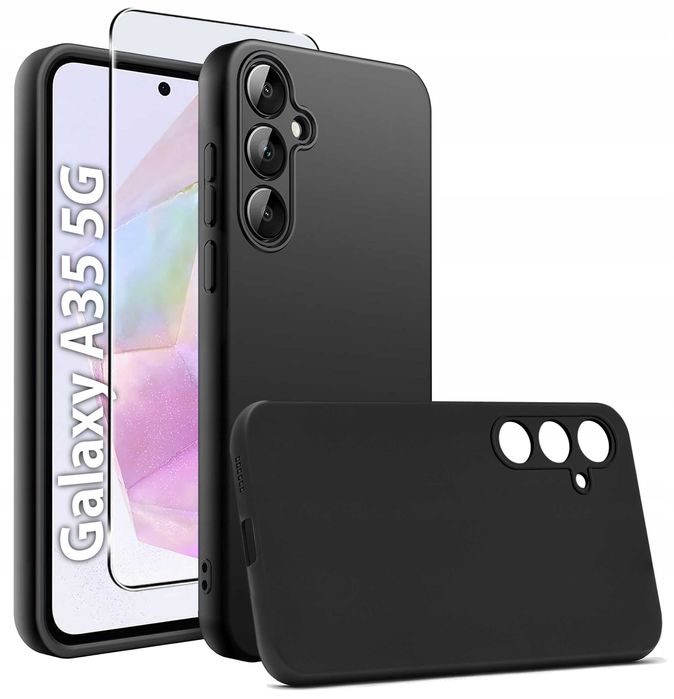 Etui Slim Matt do Samsung Galaxy A35 5G + Szkło Hartowane