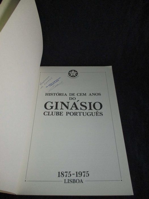 Livro do 1º Centenário 1875 a 1975 Ginásio Clube Português