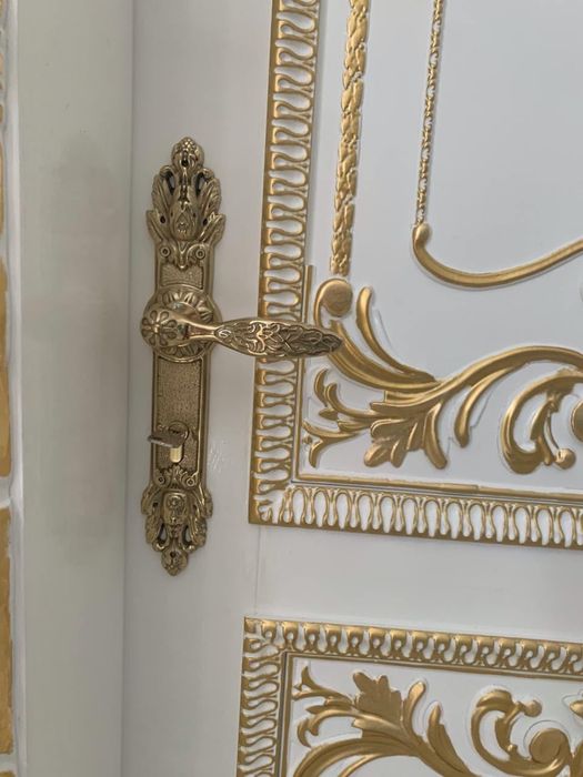 Великі Латунні Дверні Ручки, Нові, На Вхідні і Міжкімнатні Дверні