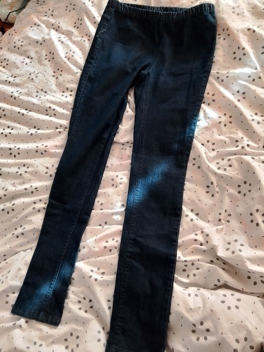 Spodnie jeansowe damskie L XL