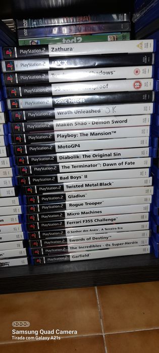 Diversos jogos ps2