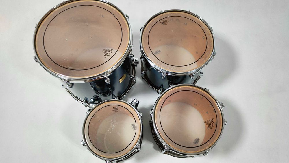 Yamaha Maple Custom Absolute Sea Blue 10,12,14,22" Made in Japan