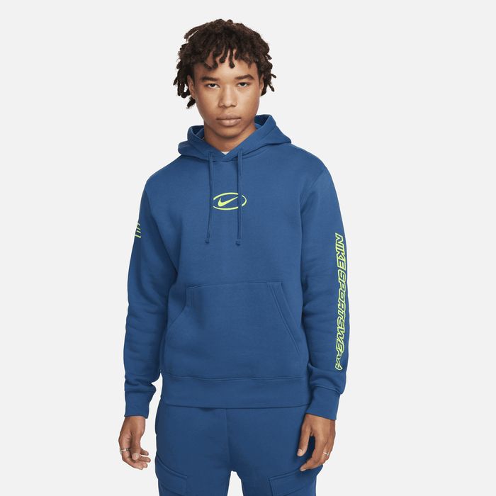 Оригінал! Худі Nike Sportwear (синє) (L) Нове з бірками!