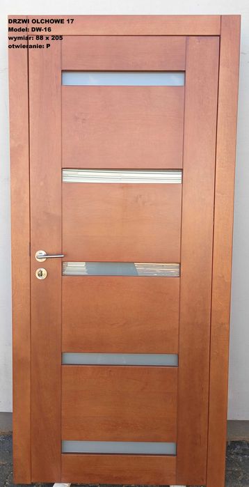 Drzwi drewniane wewnętrzne bezprzylgowe od producenta, WYPRZEDAŻ