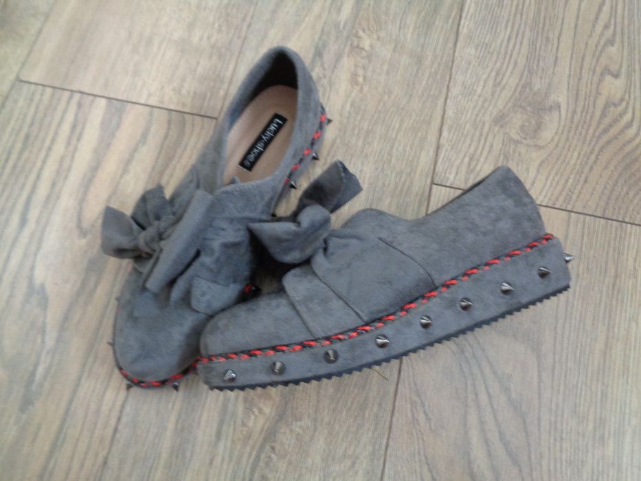 Buty/Slip on/baleriny NOWE rozm 37/38