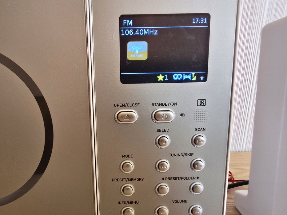 Інтернет радіо Auna Connect Vertical 10034997 WiFi/CD/BT/USB/FM/AUX/DA