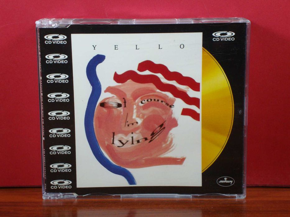 Yello - Of Course I'm Lying / VG Plus / LaserDisc  5"/ Single / PAL