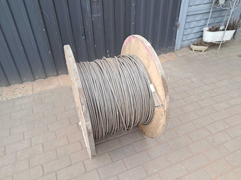 Lina stalowa, linka średnica, grubosć 10mm.Wysyłka