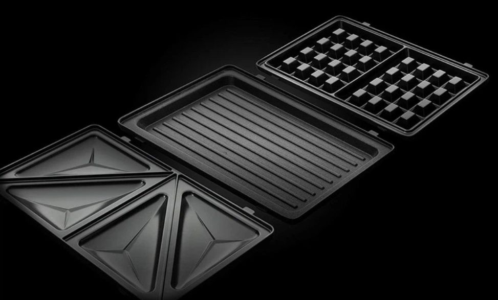 Вафельница Russell Hobbs Fiesta, бутербродница, мультемейкер 3 в 1