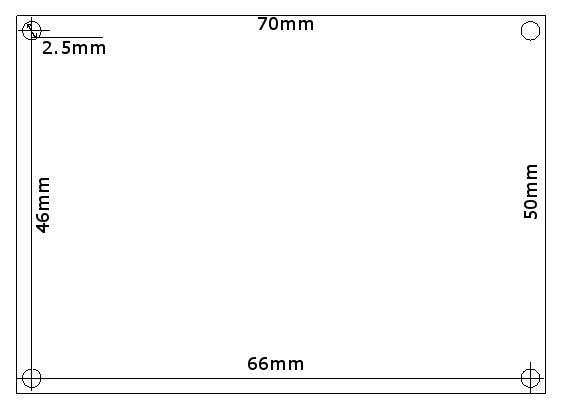 Плата контролера для РУД (6 осей, 28 кнопок)