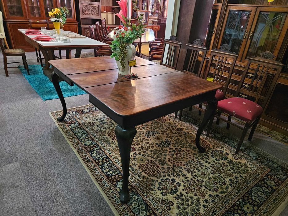 Mesa antiga - extensível - Restaurada