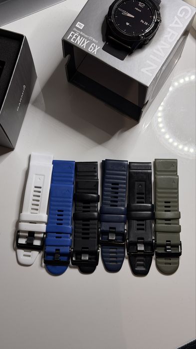 Zegarek Garmin Fenix 6X Pro + mapy