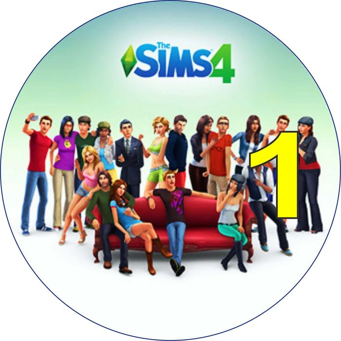 Pan Opłatek na tort - SIMS