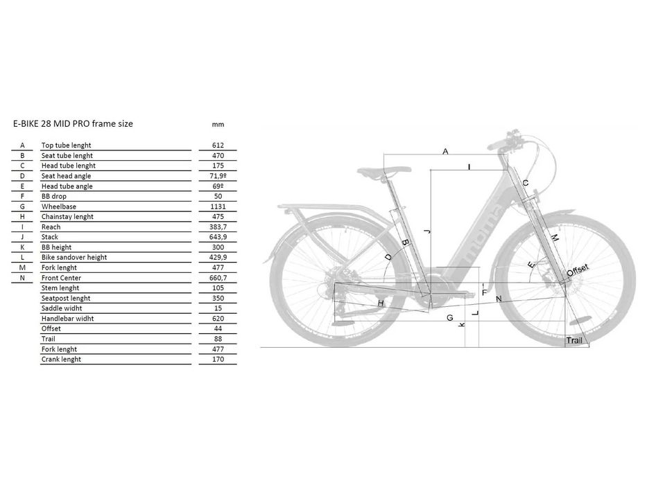 MOMA 28" PRO electric bicycle // 48V 13Ah (624Wh)
