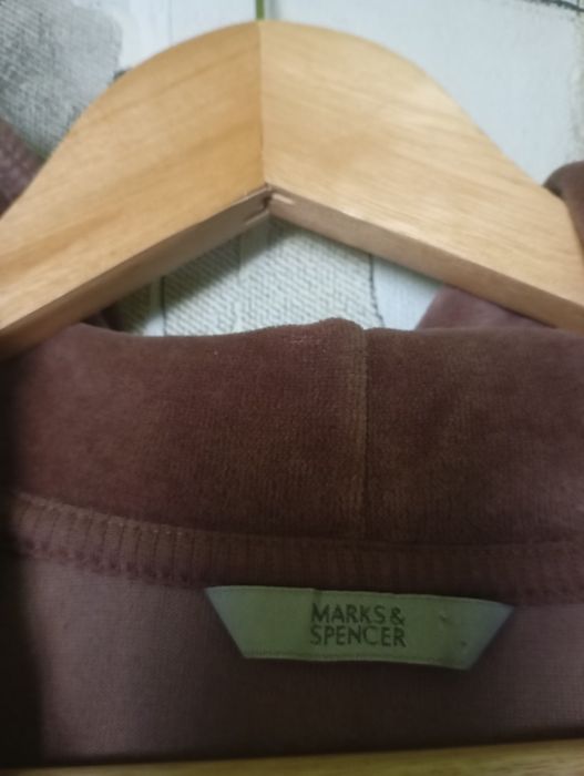 Bluza damska welurowa Marks & Spencer 44 (XXL)