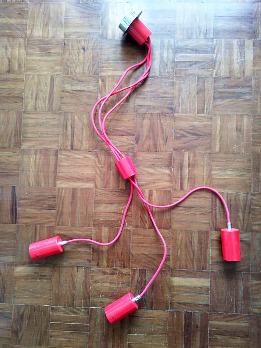 Aplique de tecto para  3 lâmpadas