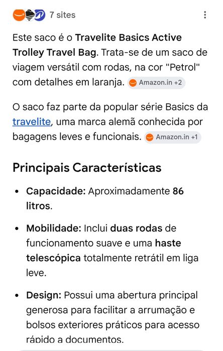Mala de viagem completa , e nova em folha!!