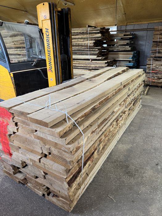 Tarcica dębowa sucha stolarska 50mm deski bale foszty