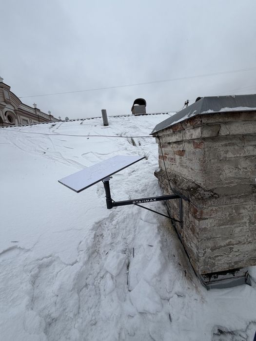 Монтаж старлинк Встановлення старлінк  Установка Starlink Starmax