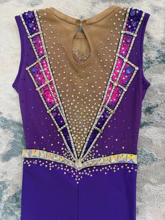 Купальник (комбінезон) для художньої гімнастики на зріст 138-150