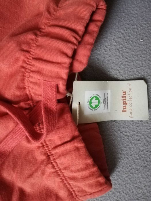 2x spodenki dresowe niemowlęce Lupilu 68cm