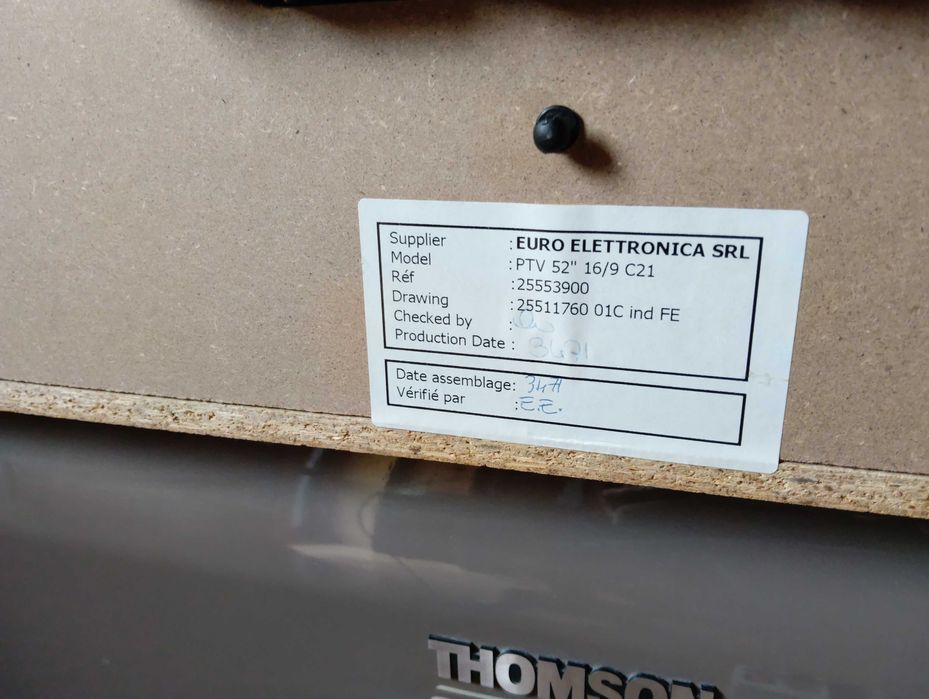 Telewizor Projektor Thompson Scenium 55" subwoofer