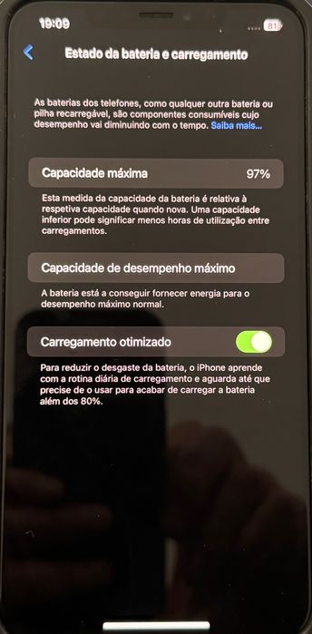 IPhone XS Max semi-novo