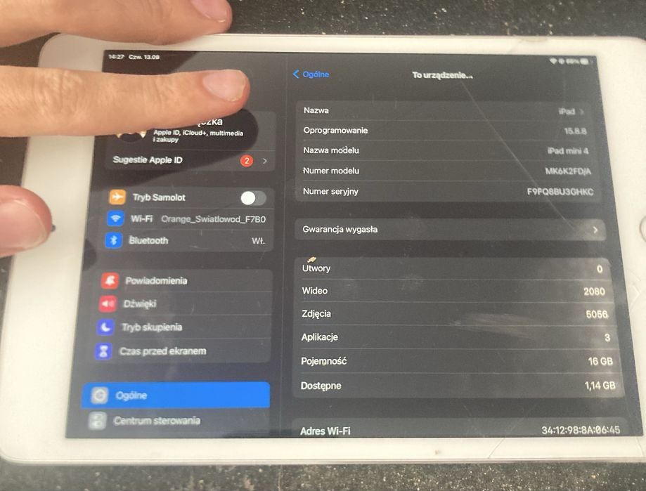 Ipad mini 4 16gb wifi