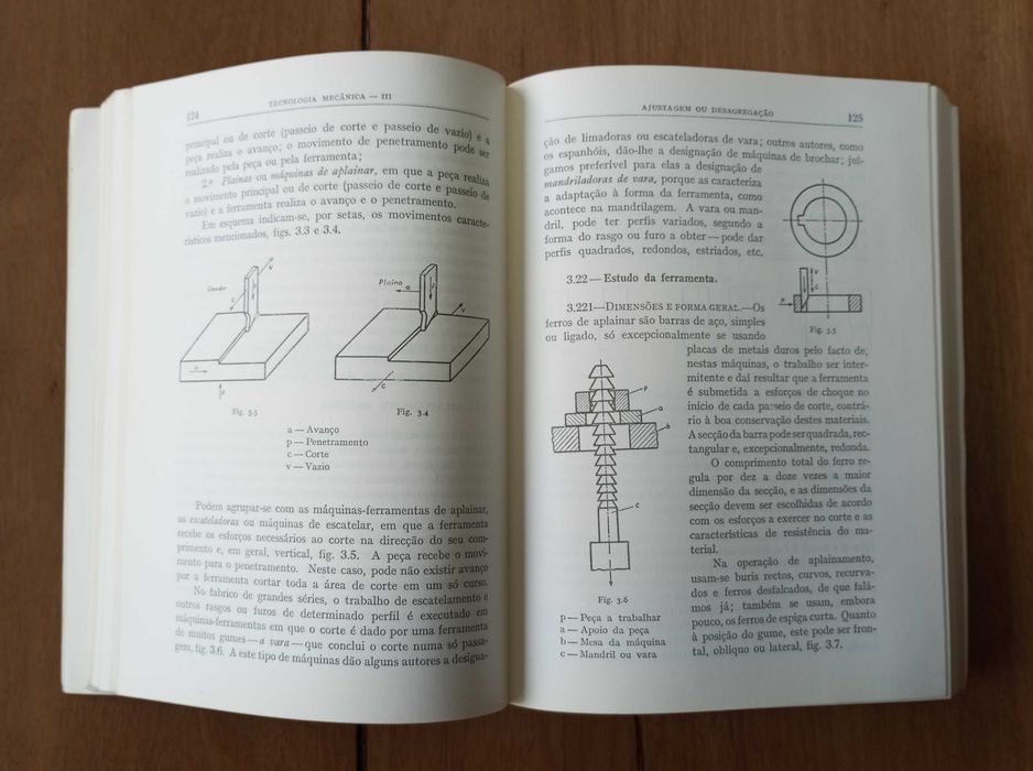 Tecnologia Mecânica 3 volumes de Acácio Teixeira da Rocha