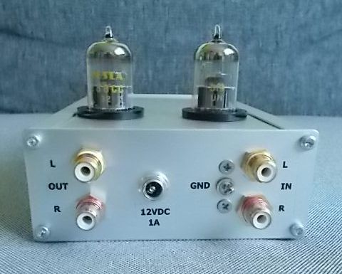 Lampowy przedwzmacniacz gramofonowy – TUBE PHONO PREAMP