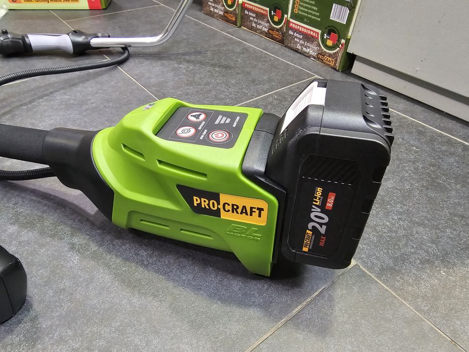 Коса Триммер аккумуляторный ProCraft PTA30 Бесщеточный +Нож +Леска