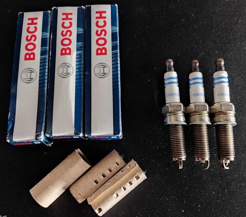 Velas - 3X Bosch Iridium (Alfa/Fiat/Kia/Hyundai/Lancia/Mercedes)+ 3X Hyundai/Kia OEM (Novas)