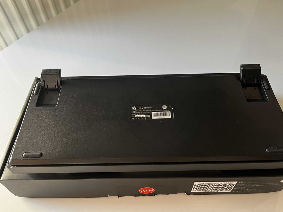 Keychron k2, kompletny zestaw.