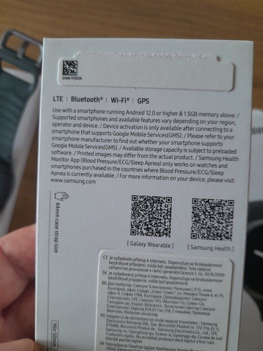 Galaxy watch 8 44mm Lte jak nowy