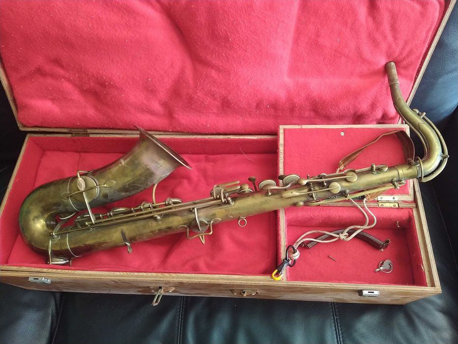 Saxofone tenor Buffet Crampon, Evette & Schaffer, ano 1880-1910
