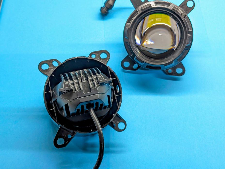 Протитуманні фари LED круглі 4" дюйм 100мм 70W штатн на DAF XF CF LF