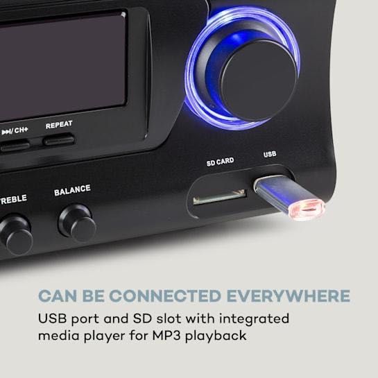 Підсилювач HiFi AMP 3800 BT 5.0 2 x 120 Вт и 3 x 50 Вт RMS(Нiмеччина)