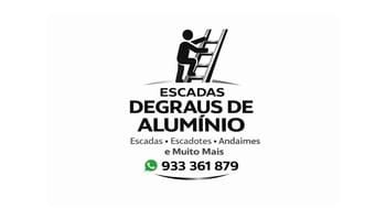 Escada Tripla Alumínio 4m (10m Úteis) Degrau Quadrado Nova - Fábrica