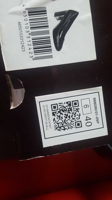 Półbuty damskie, obcas (8cm). Nowe. Rozmiar 40. Skóra.