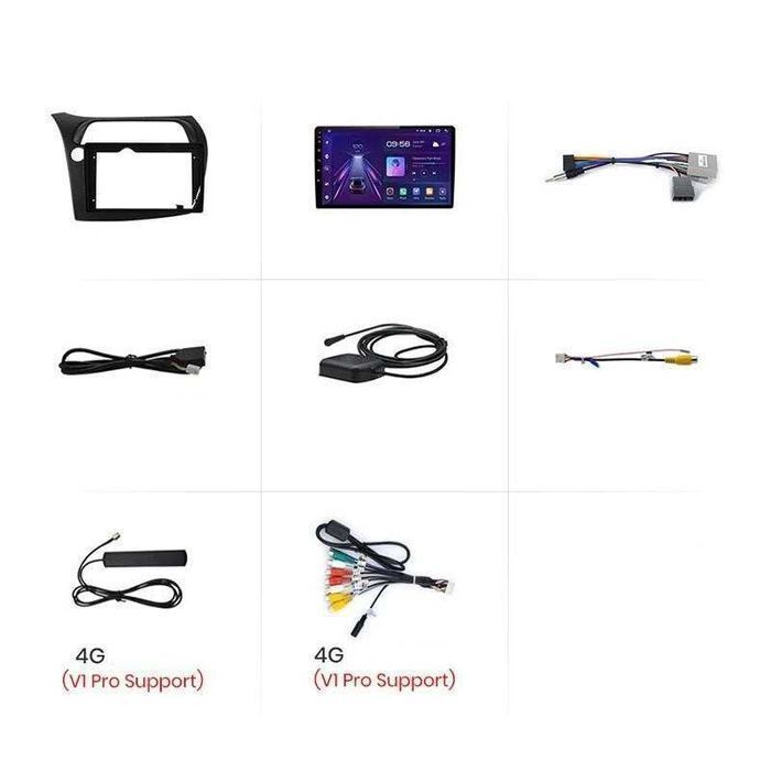 Honda Civic 2005–2011 – Radio Android 9” CarPlay